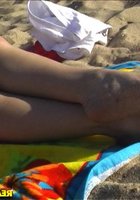 Страшненькую шлюшку подцепил на пляже 4 фото