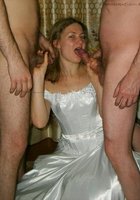 Развратным невестам нравится секс 1 фото