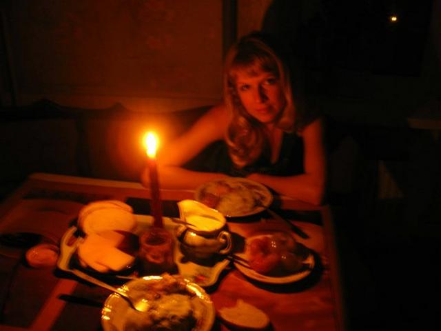Отымел подружку после ужина со свечами 1 фотография