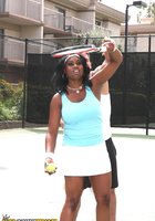 Чернокожая теннисистка 13 фотография