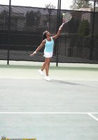 Чернокожая теннисистка 11 фото