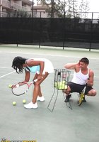 Чернокожая теннисистка 14 фото