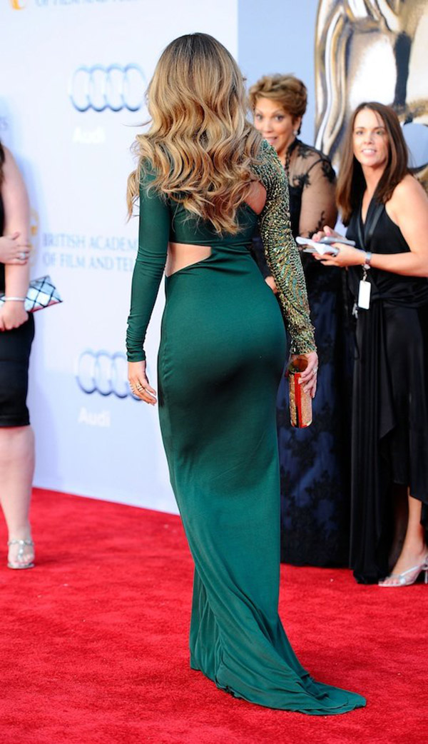 Упругая попка сексуальной Jennifer Lopez 4 фотография
