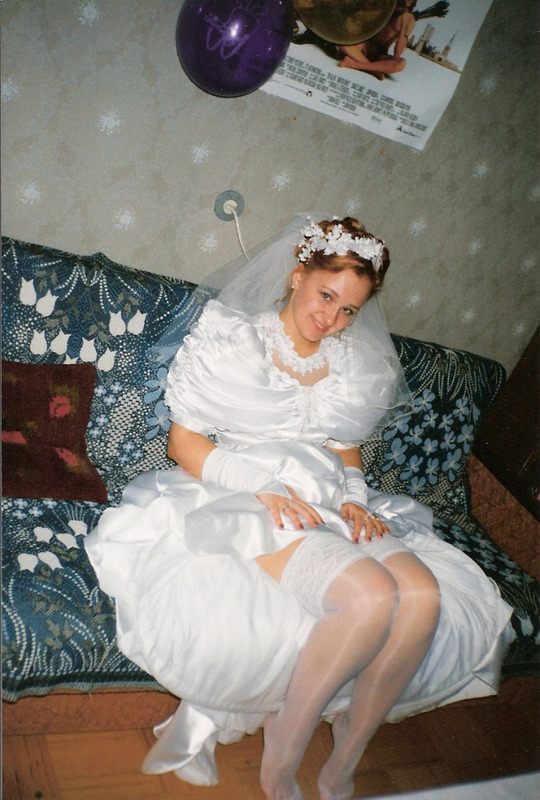 Молодая невеста мечтает поскорее оказать в постели с женихом 1 фотография