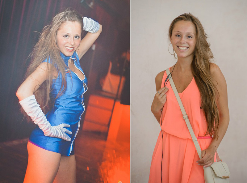Молоденькая модель Алиса позирует в разных амплуа 5 фотография