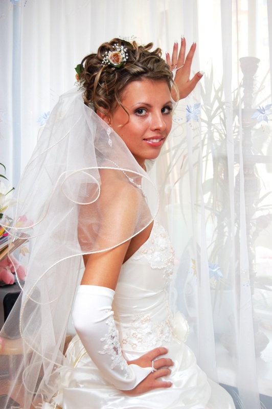 Невеста разделась дома после свадьбы 1 фотография