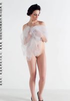 Келли прикрывает голые прелести прозрачной шалью 18 фото