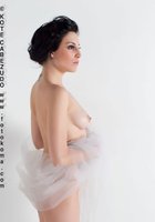 Келли прикрывает голые прелести прозрачной шалью 26 фото