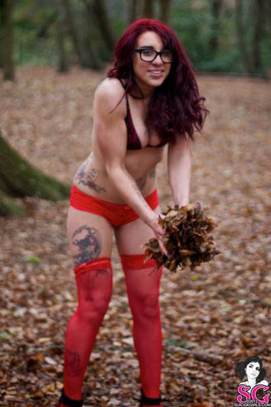 Красная Шапочка решила раздеться в лесу по дороге домой 11 фотография
