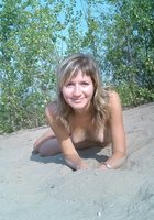 Шалашовка решила нежиться голой на пляже 19 фото