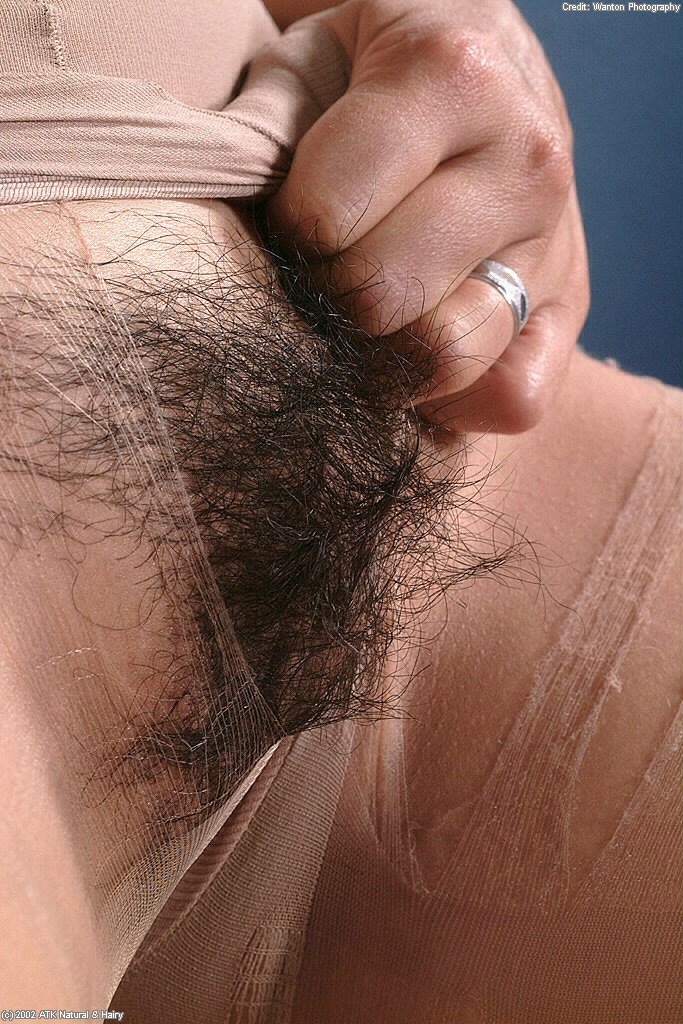 Азиатка порвала на себе колготки, чтобы показать волосатую вагину 9 фотография